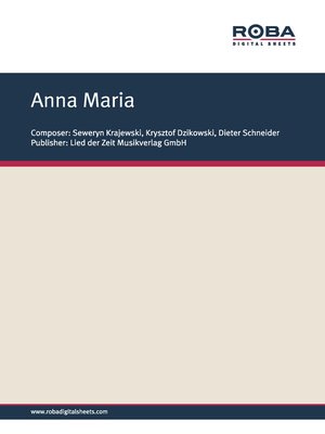 cover image of Anna Maria